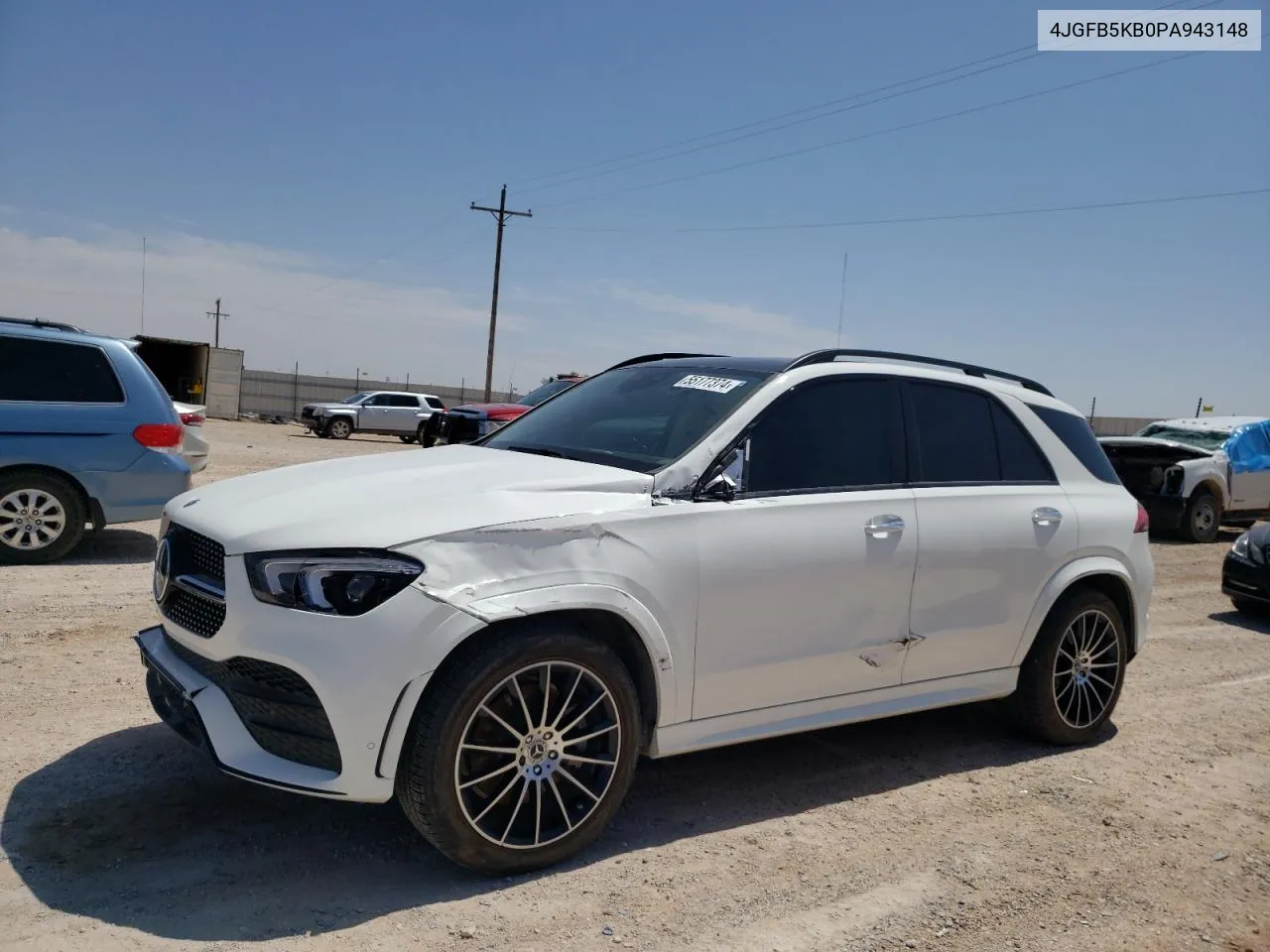 Auction sale of the 2023 Mercedes Benz GLE , vin: 4JGFB5KB0PA943148, lot number: 55177374