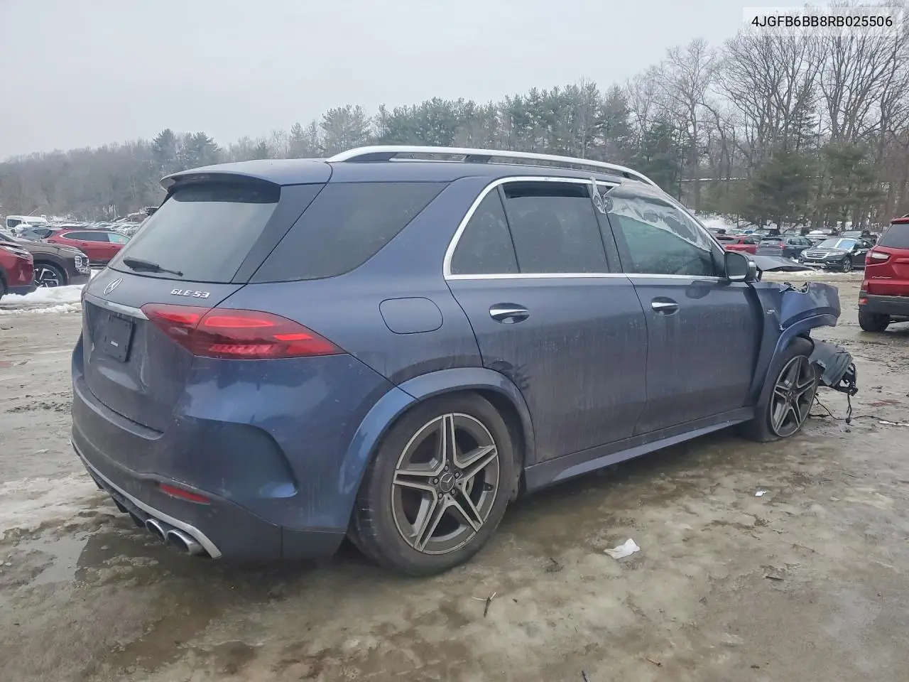 Auction sale of the 2024 Mercedes Benz GLE , vin: 4JGFB6BB8RB025506, lot number: 76233605