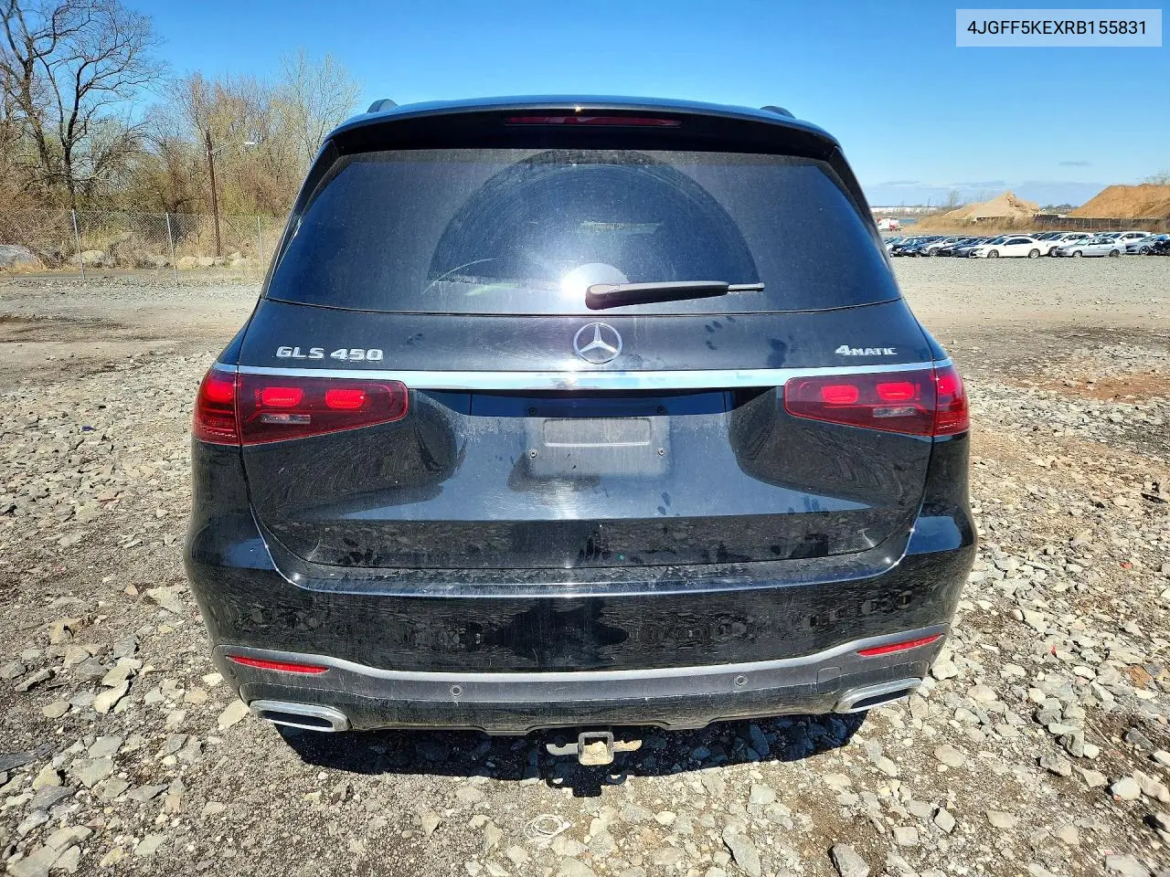 Auction sale of the 2024 Mercedes Benz GLS klasse , vin: 4JGFF5KEXRB155831, lot number: 48769756