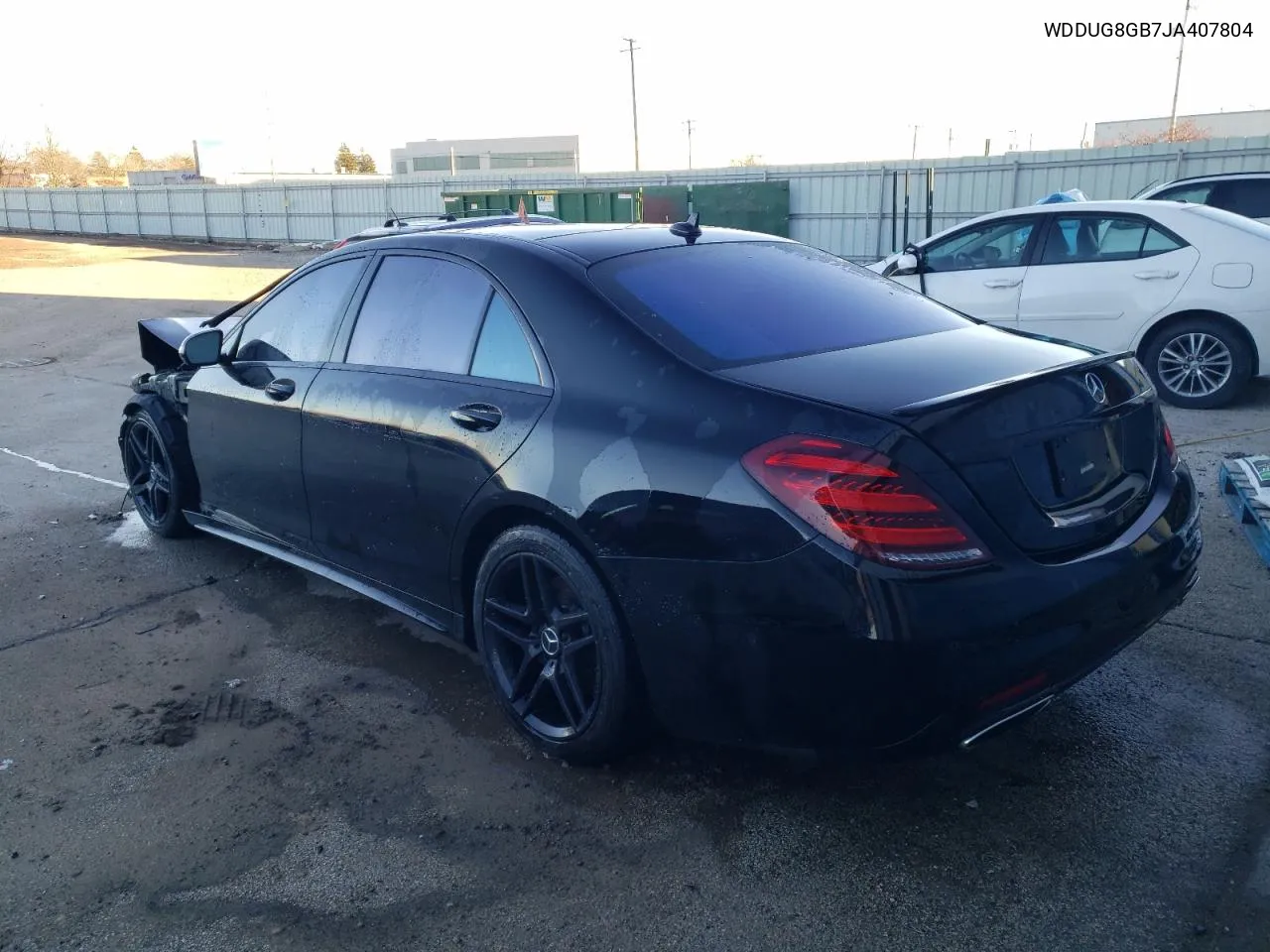 Auction sale of the 2018 Mercedes Benz S klasse , vin: WDDUG8GB7JA407804, lot number: 81627443