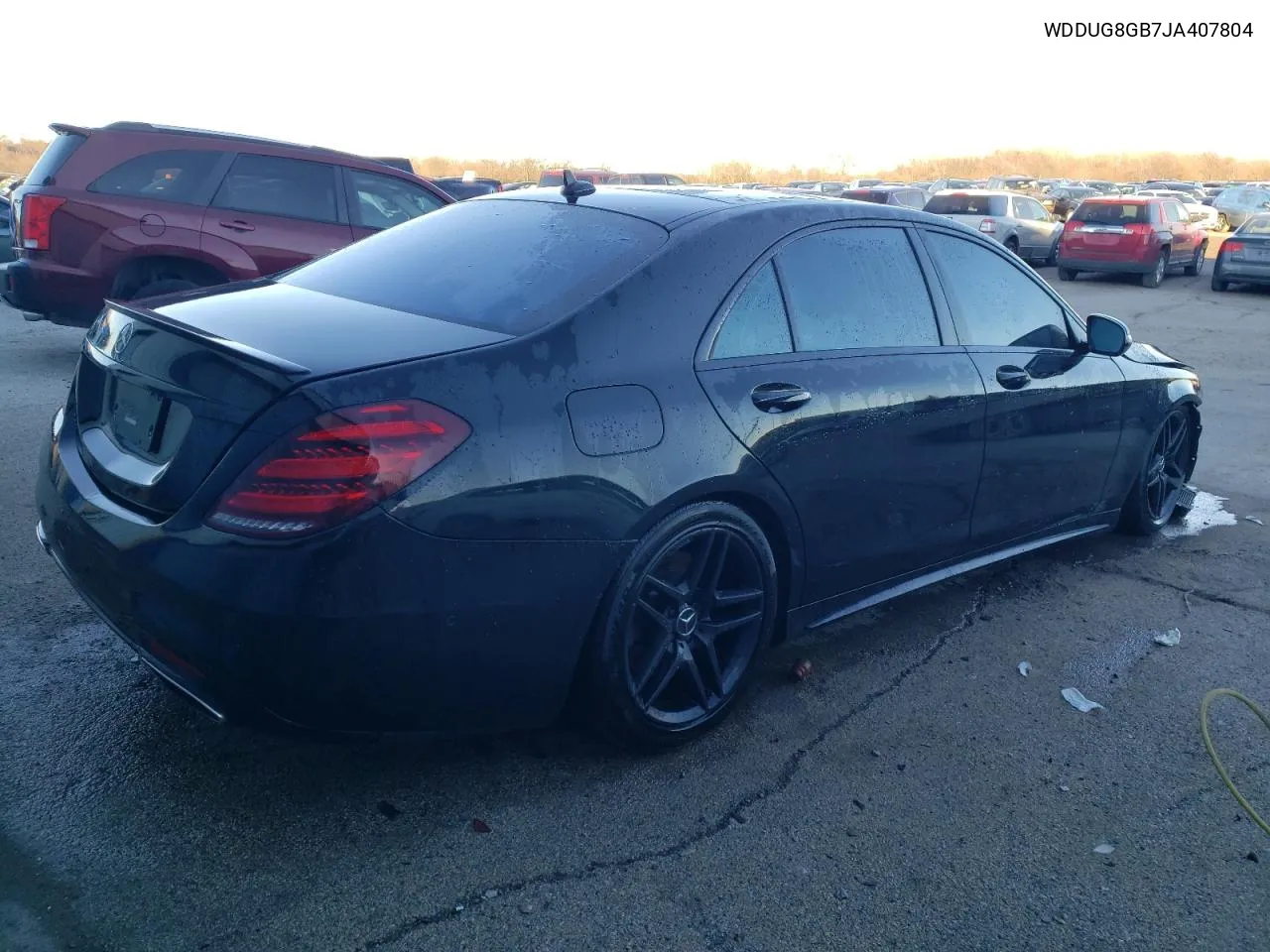 Auction sale of the 2018 Mercedes Benz S klasse , vin: WDDUG8GB7JA407804, lot number: 81627443