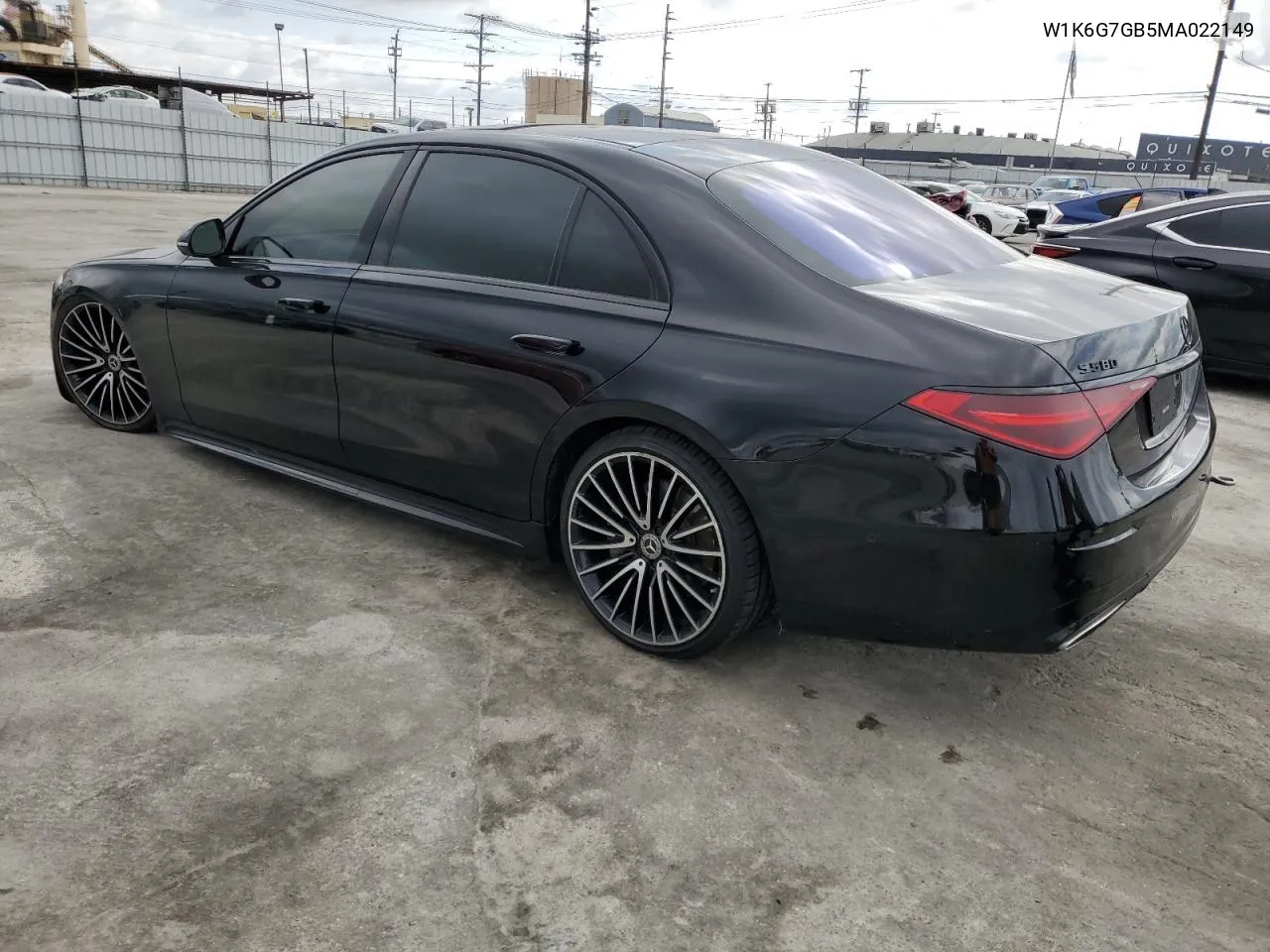 Auction sale of the 2021 Mercedes Benz S klasse , vin: W1K6G7GB5MA022149, lot number: 45179384