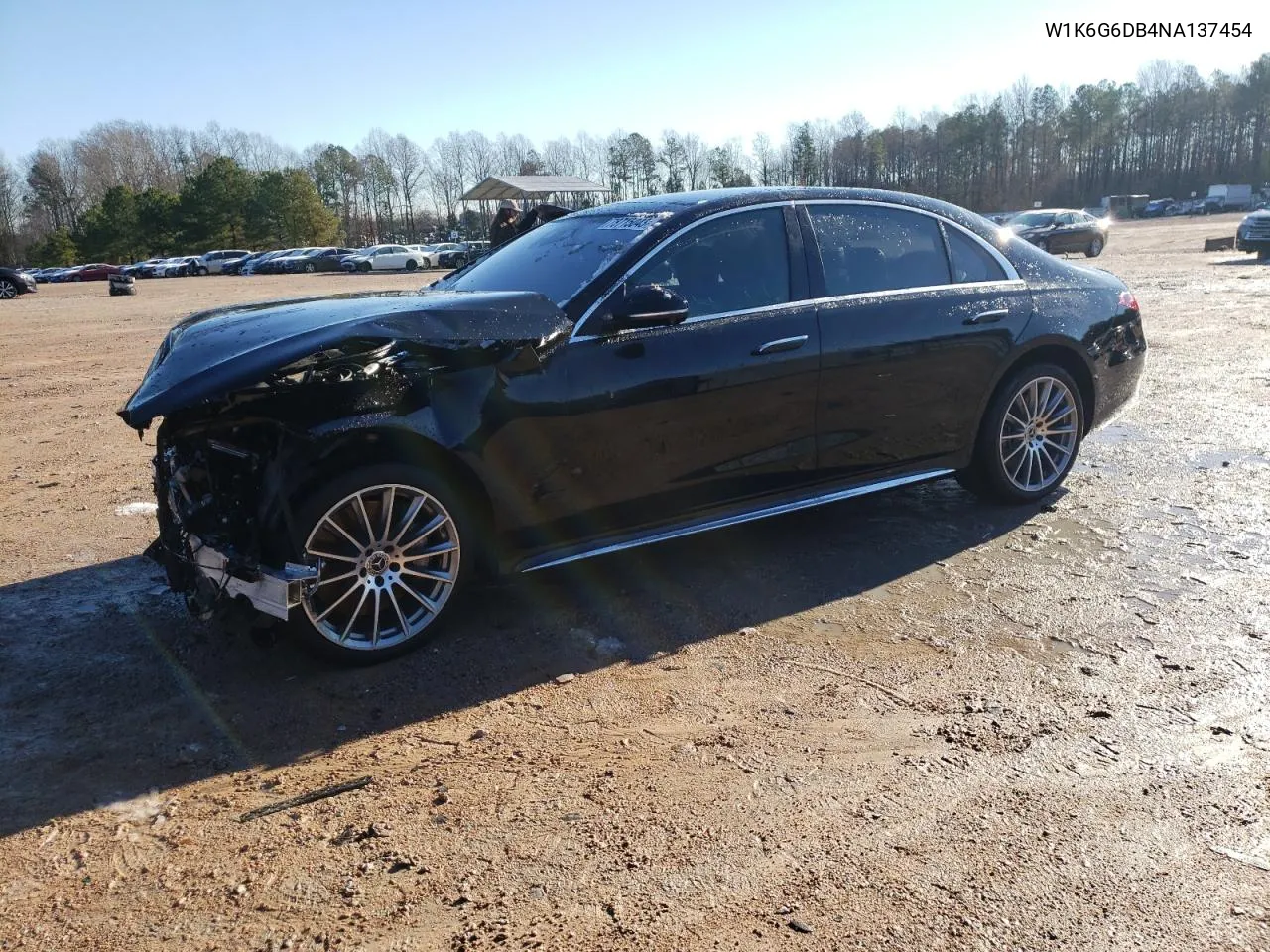 Auction sale of the 2022 Mercedes Benz S klasse , vin: W1K6G6DB4NA137454, lot number: 78715043