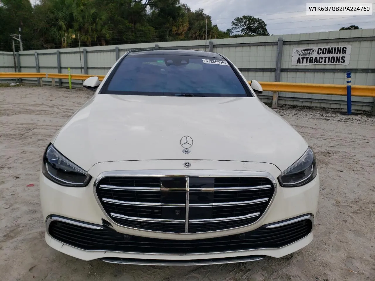 Auction sale of the 2023 Mercedes Benz S klasse , vin: W1K6G7GB2PA224760, lot number: 37286854