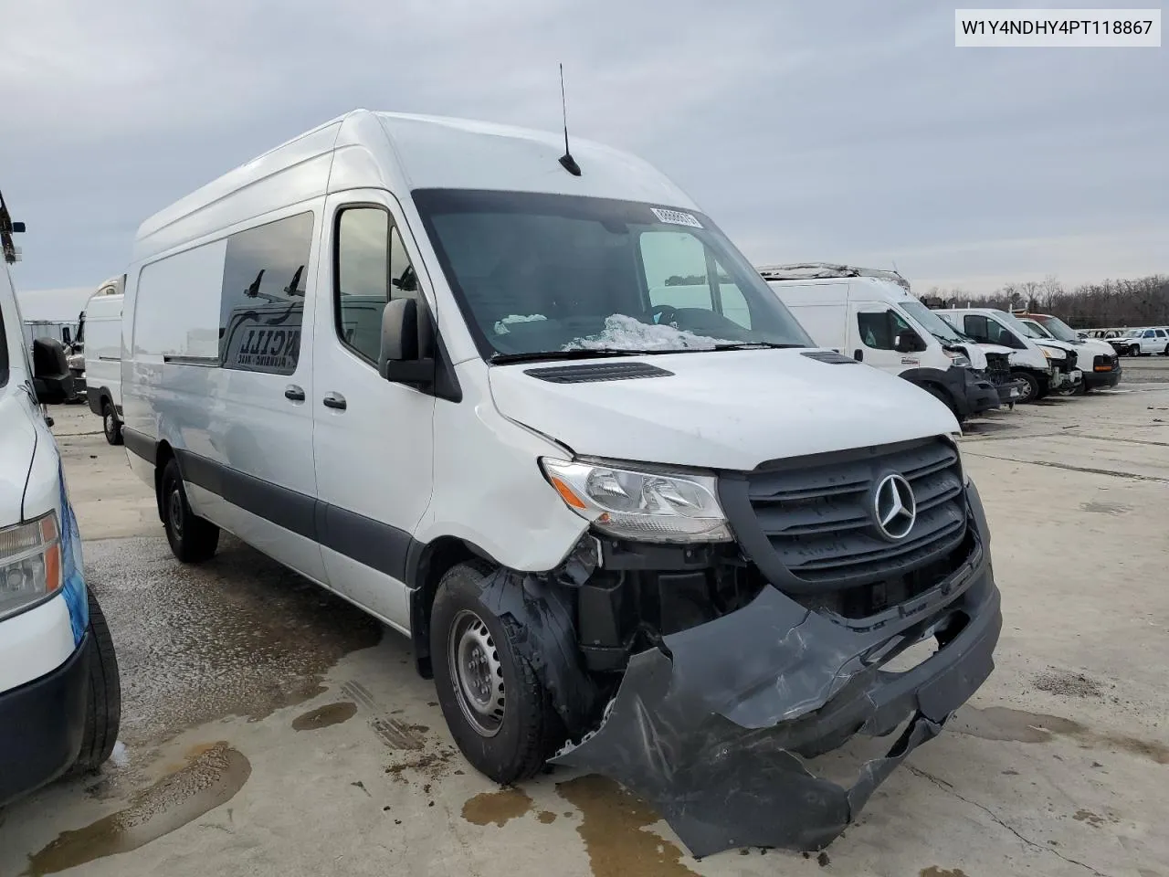 Auction sale of the 2023 Mercedes Benz Sprinter , vin: W1Y4NDHY4PT118867, lot number: 88688675
