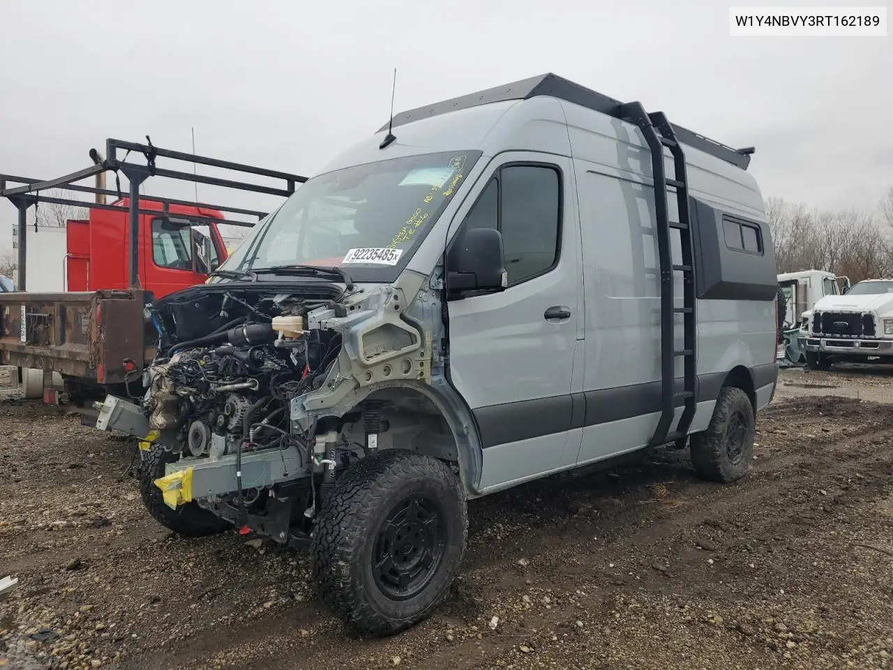 Auction sale of the 2024 Mercedes Benz Sprinter , vin: W1Y4NBVY3RT162189, lot number: 92235485