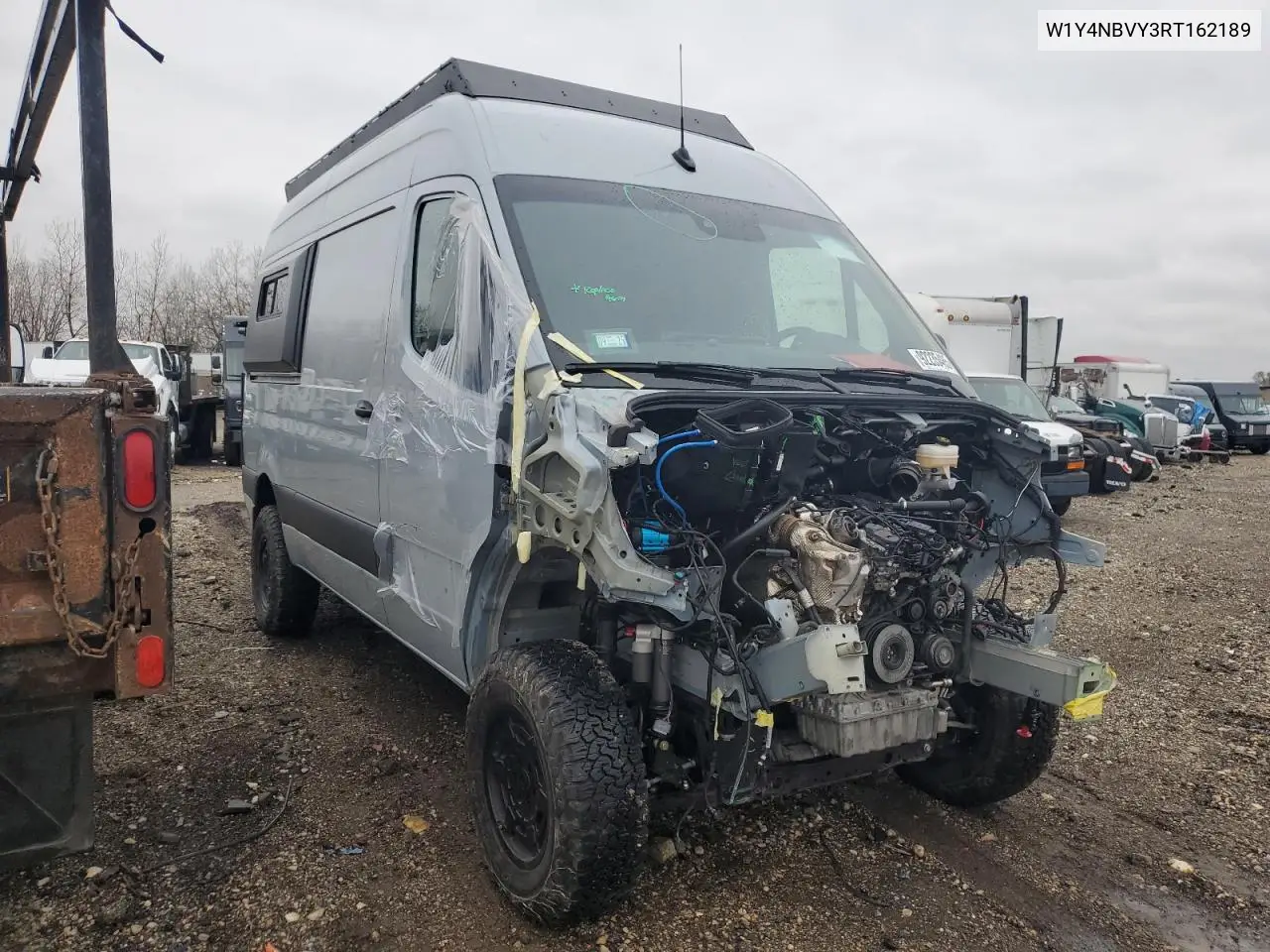 Auction sale of the 2024 Mercedes Benz Sprinter , vin: W1Y4NBVY3RT162189, lot number: 92235485