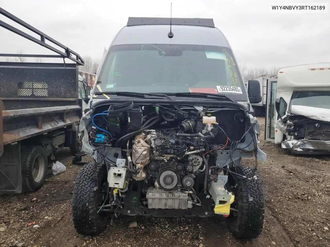 Auction sale of the 2024 Mercedes Benz Sprinter , vin: W1Y4NBVY3RT162189, lot number: 92235485