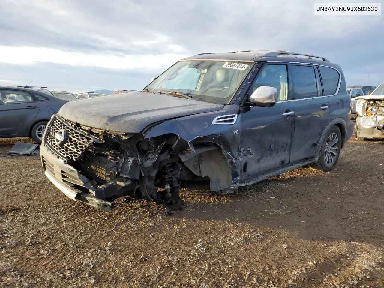 Auction sale of the 2018 Nissan Armada , vin: JN8AY2NC9JX502630, lot number: 85687034
