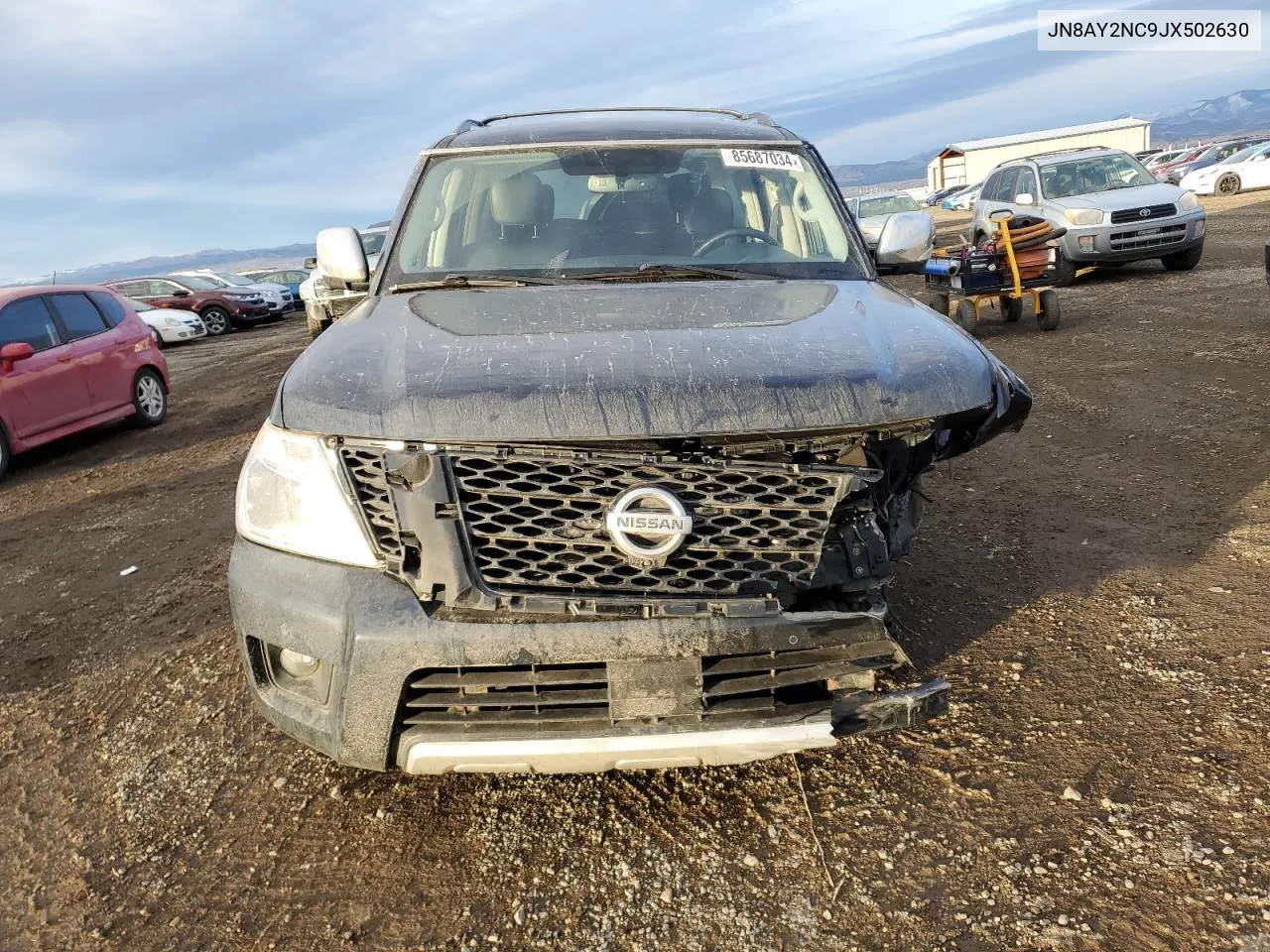 Auction sale of the 2018 Nissan Armada , vin: JN8AY2NC9JX502630, lot number: 85687034