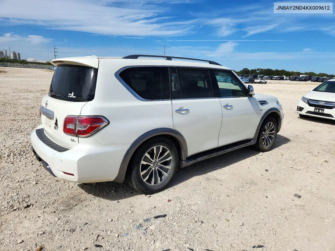 Auction sale of the 2019 Nissan Armada , vin: JN8AY2ND4KX009612, lot number: 73375996