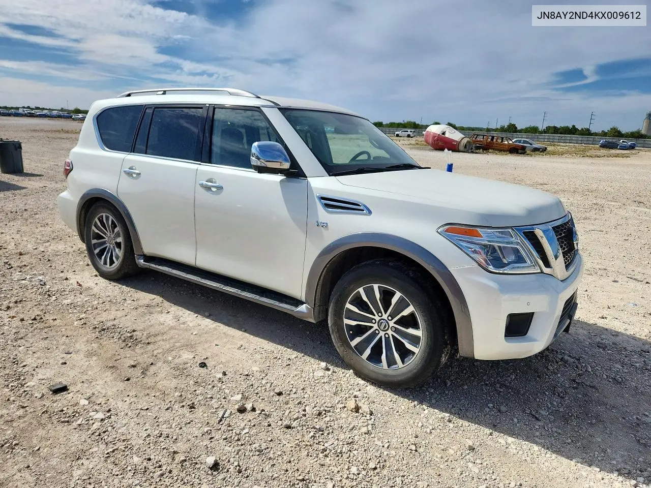Auction sale of the 2019 Nissan Armada , vin: JN8AY2ND4KX009612, lot number: 73375996
