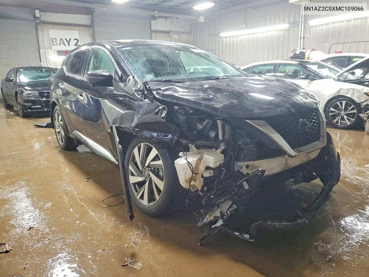 Auction sale of the 2021 Nissan Murano , vin: 5N1AZ2CSXMC109066, lot number: 75869995