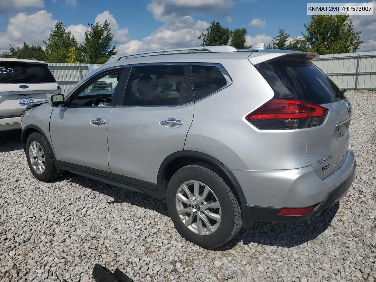 Auction sale of the 2017 Nissan Rogue , vin: KNMAT2MT7HP573007, lot number: 71226055