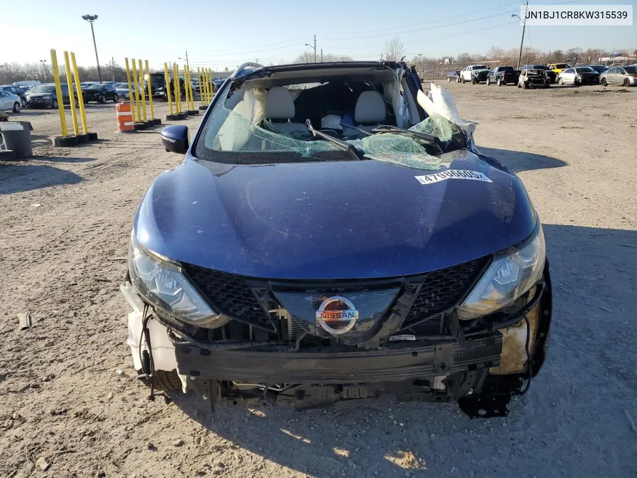 Auction sale of the 2019 Nissan Rogue , vin: JN1BJ1CR8KW315539, lot number: 47986605