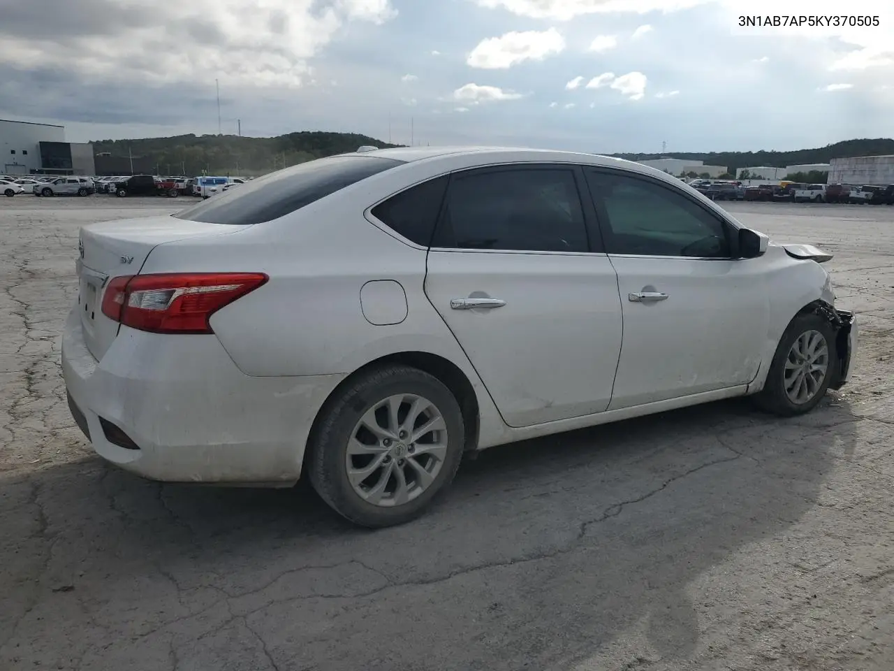 Auction sale of the 2019 Nissan Sentra , vin: 3N1AB7AP5KY370505, lot number: 85815175