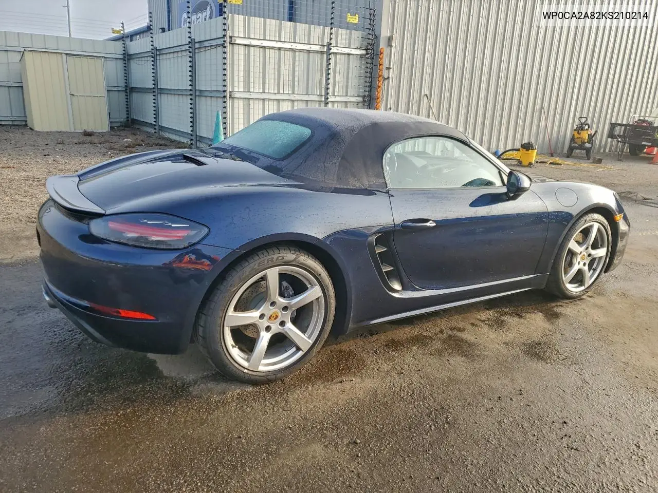 Auction sale of the 2019 Porsche Boxster , vin: WP0CA2A82KS210214, lot number: 99703455