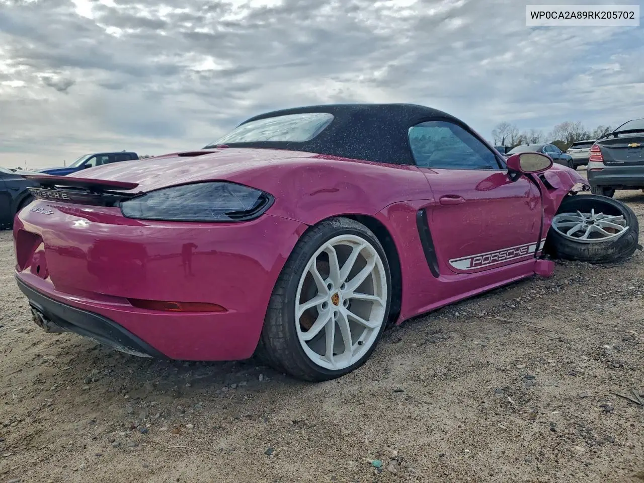 Auction sale of the 2024 Porsche Boxster , vin: WP0CA2A89RK205702, lot number: 98967455