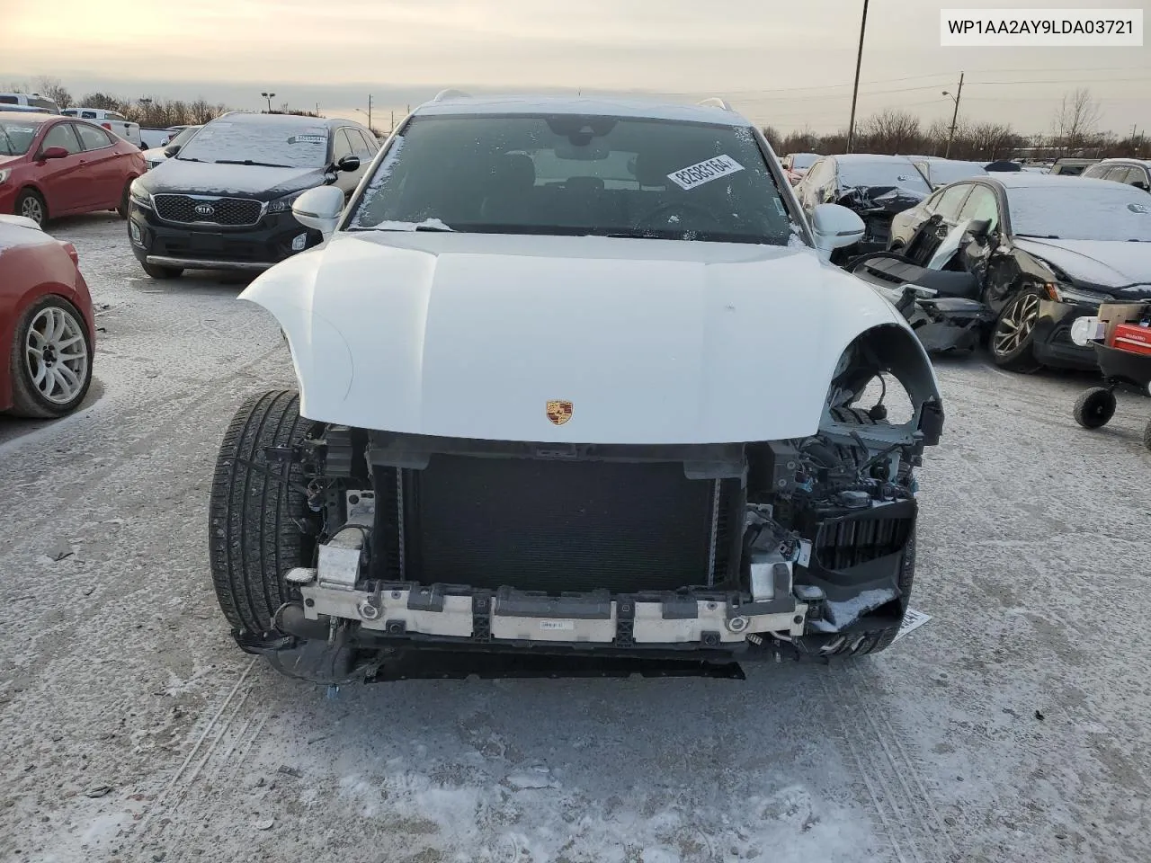 Auction sale of the 2020 Porsche Cayenne , vin: WP1AA2AY9LDA03721, lot number: 82683164