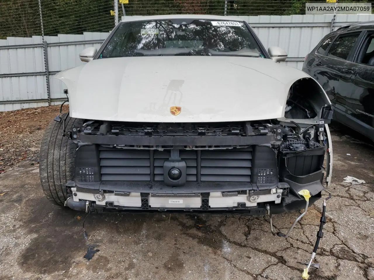 Auction sale of the 2021 Porsche Cayenne , vin: WP1AA2AY2MDA07059, lot number: 67647853