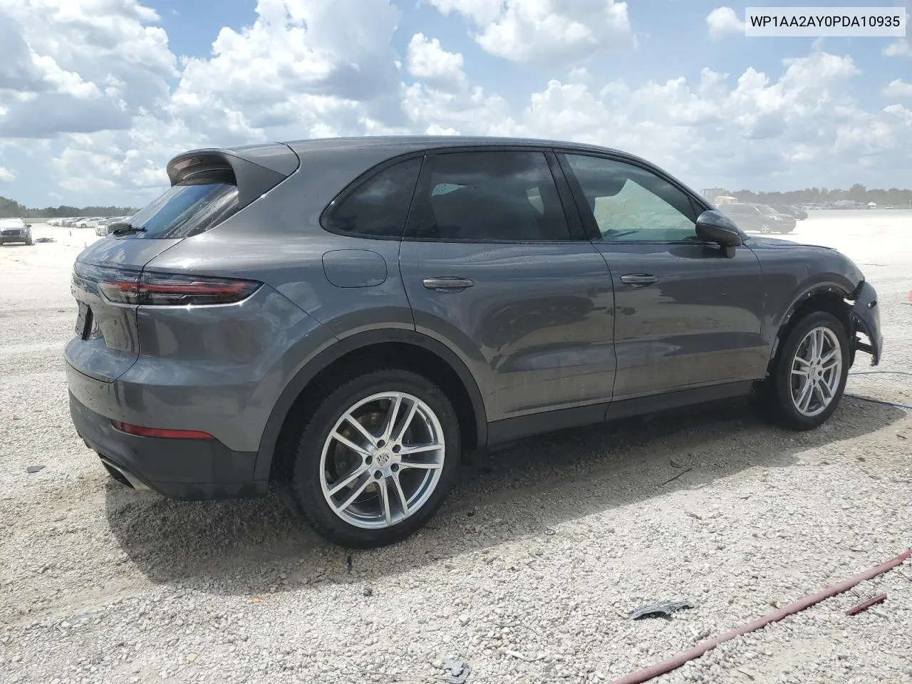 Auction sale of the 2023 Porsche Cayenne , vin: WP1AA2AY0PDA10935, lot number: 52909614