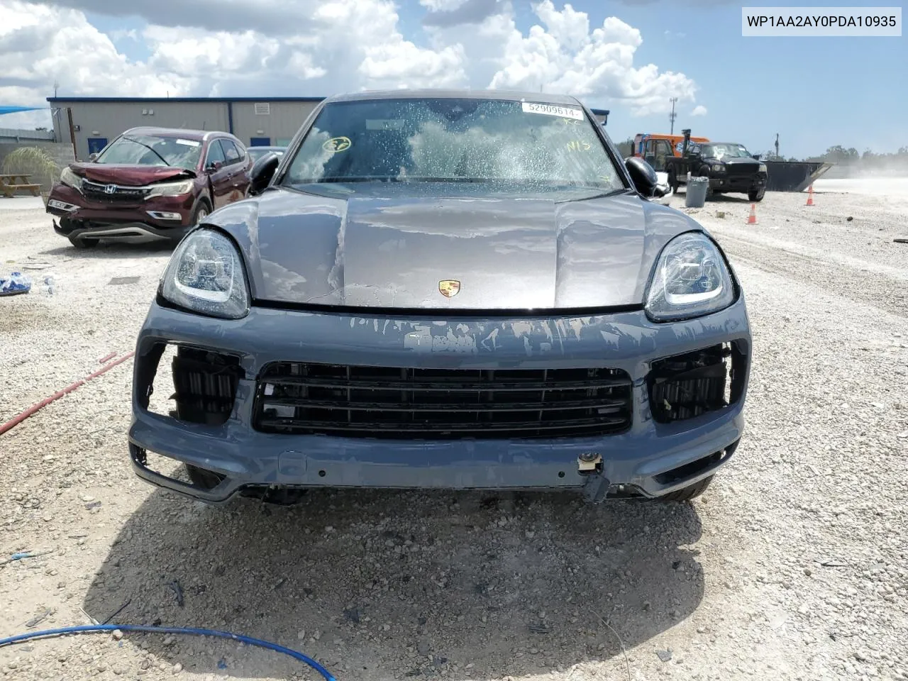 Auction sale of the 2023 Porsche Cayenne , vin: WP1AA2AY0PDA10935, lot number: 52909614