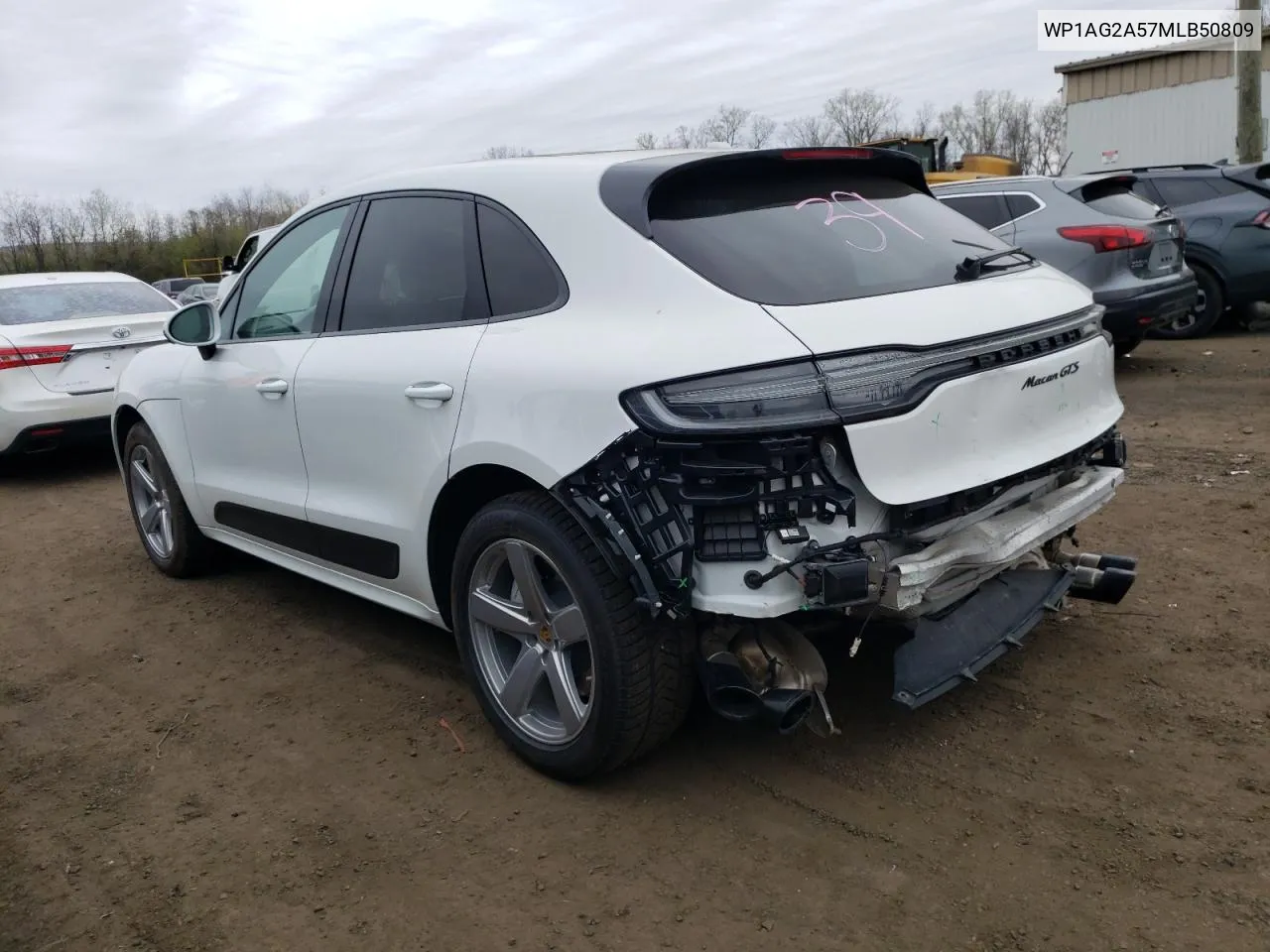 Auction sale of the 2021 Porsche Macan , vin: WP1AG2A57MLB50809, lot number: 50900594