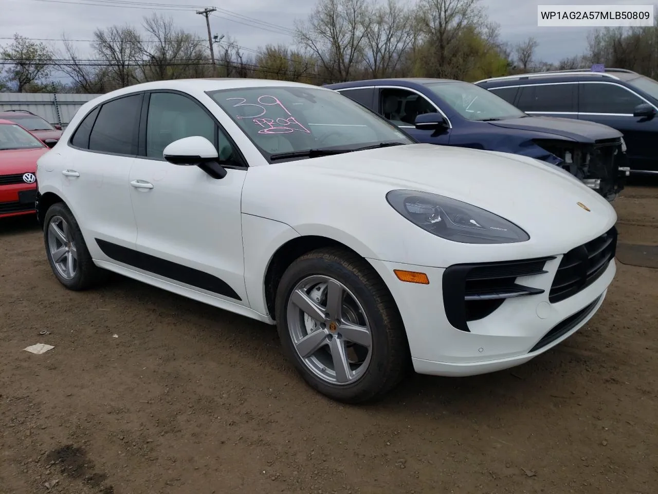 Auction sale of the 2021 Porsche Macan , vin: WP1AG2A57MLB50809, lot number: 50900594