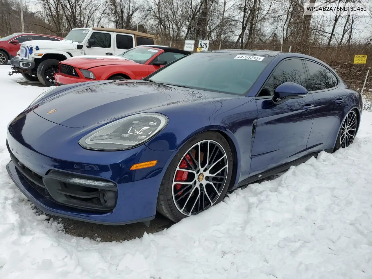 Auction sale of the 2022 Porsche Panamera , vin: WP0AB2A75NL130450, lot number: 44731295