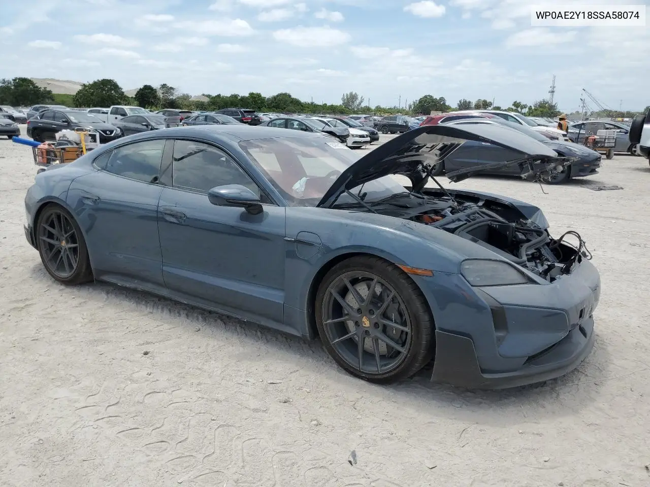 Auction sale of the 2025 Porsche Taycan , vin: WP0AE2Y18SSA58074, lot number: 53499515