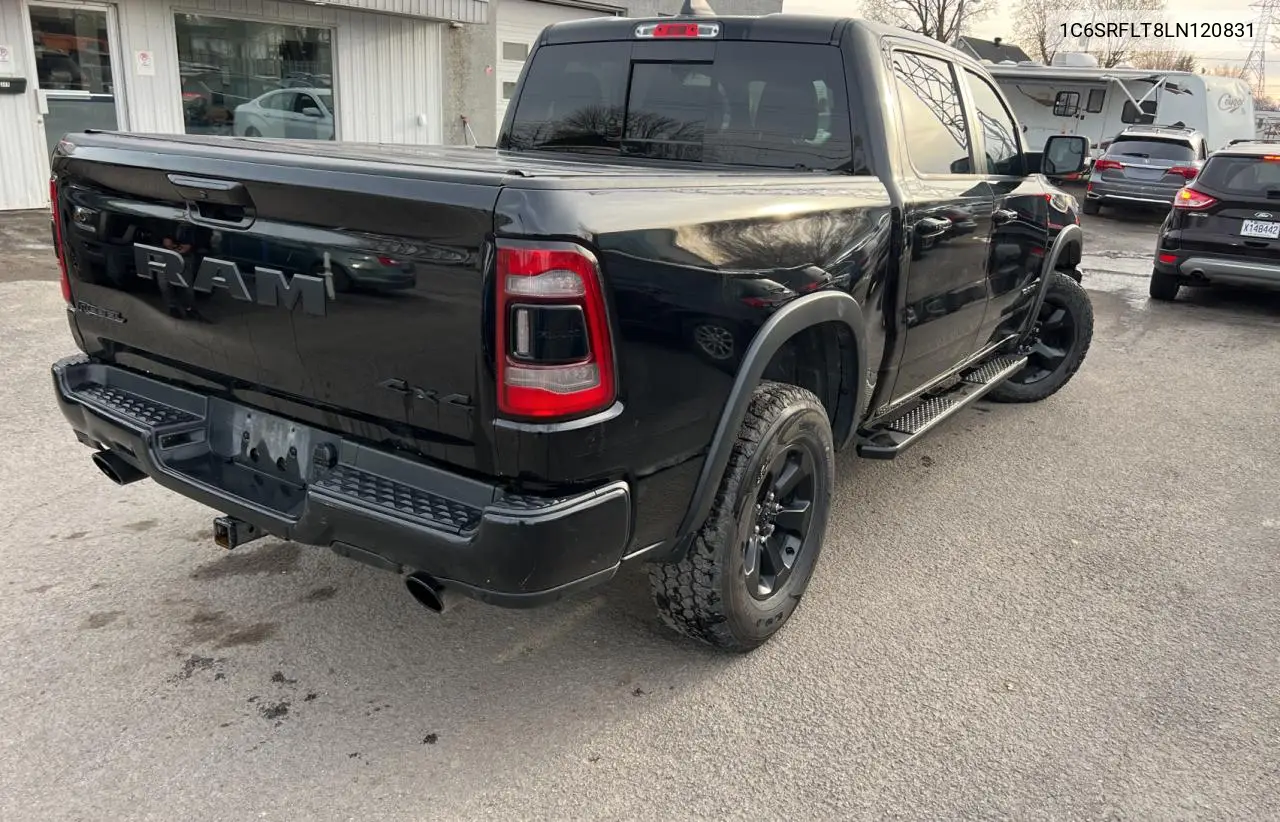 Auction sale of the 2020 RAM 1500 , vin: 1C6SRFLT8LN120831, lot number: 55529085