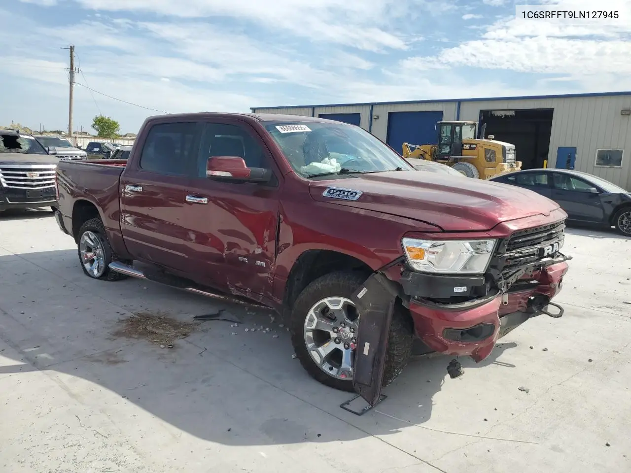 Auction sale of the 2020 RAM 1500 , vin: 1C6SRFFT9LN127945, lot number: 86886655