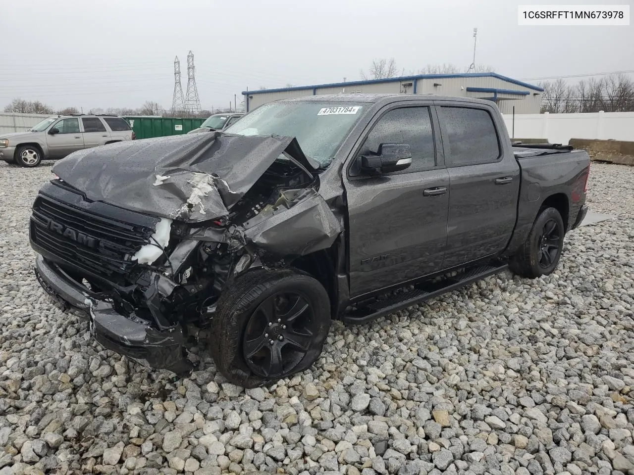 Auction sale of the 2021 RAM 1500 , vin: 1C6SRFFT1MN673978, lot number: 47031784