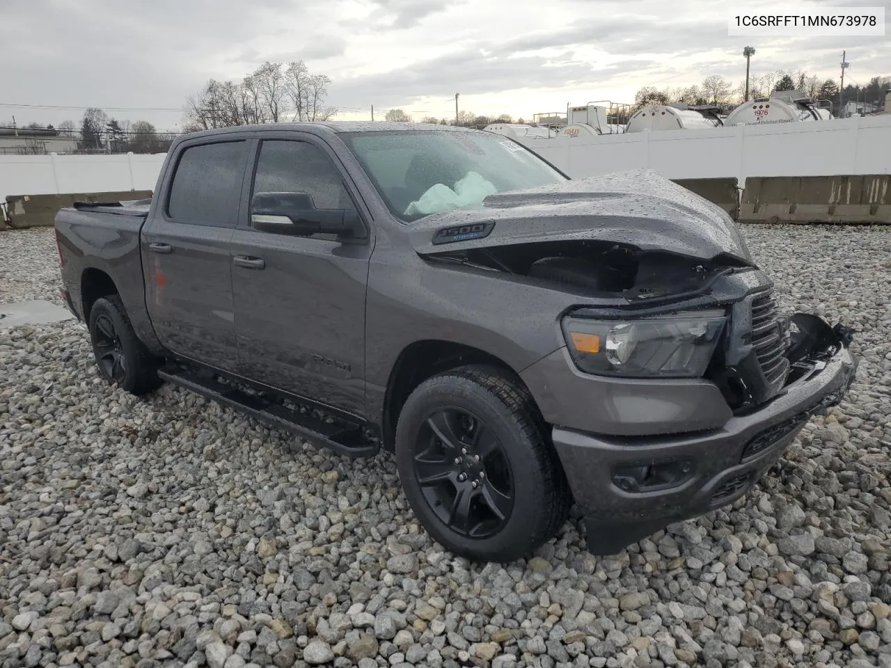 Auction sale of the 2021 RAM 1500 , vin: 1C6SRFFT1MN673978, lot number: 47031784