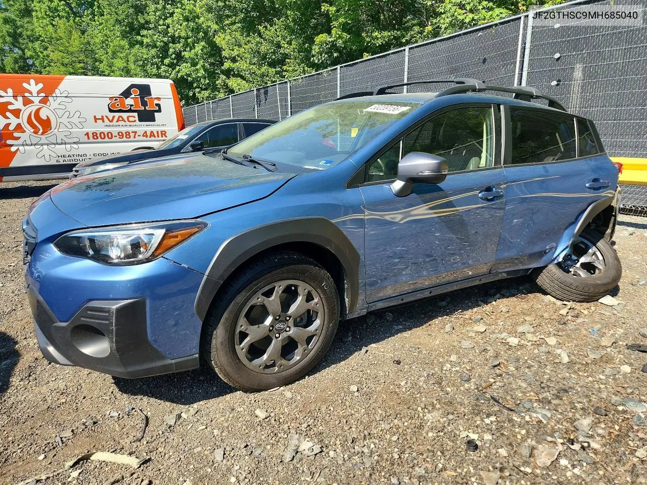 Auction sale of the 2021 Subaru XV , vin: JF2GTHSC9MH685040, lot number: 53239156