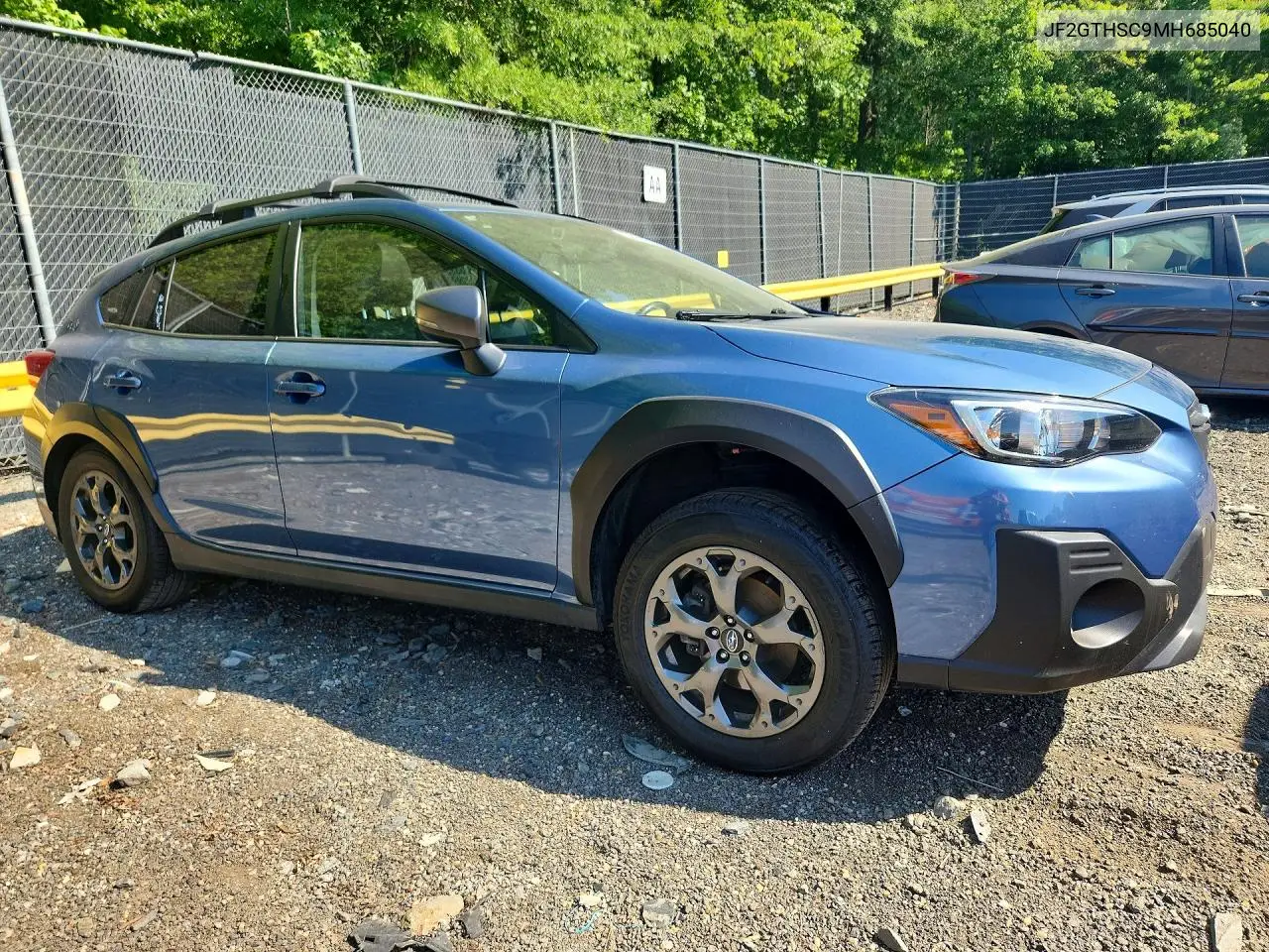 Auction sale of the 2021 Subaru XV , vin: JF2GTHSC9MH685040, lot number: 53239156