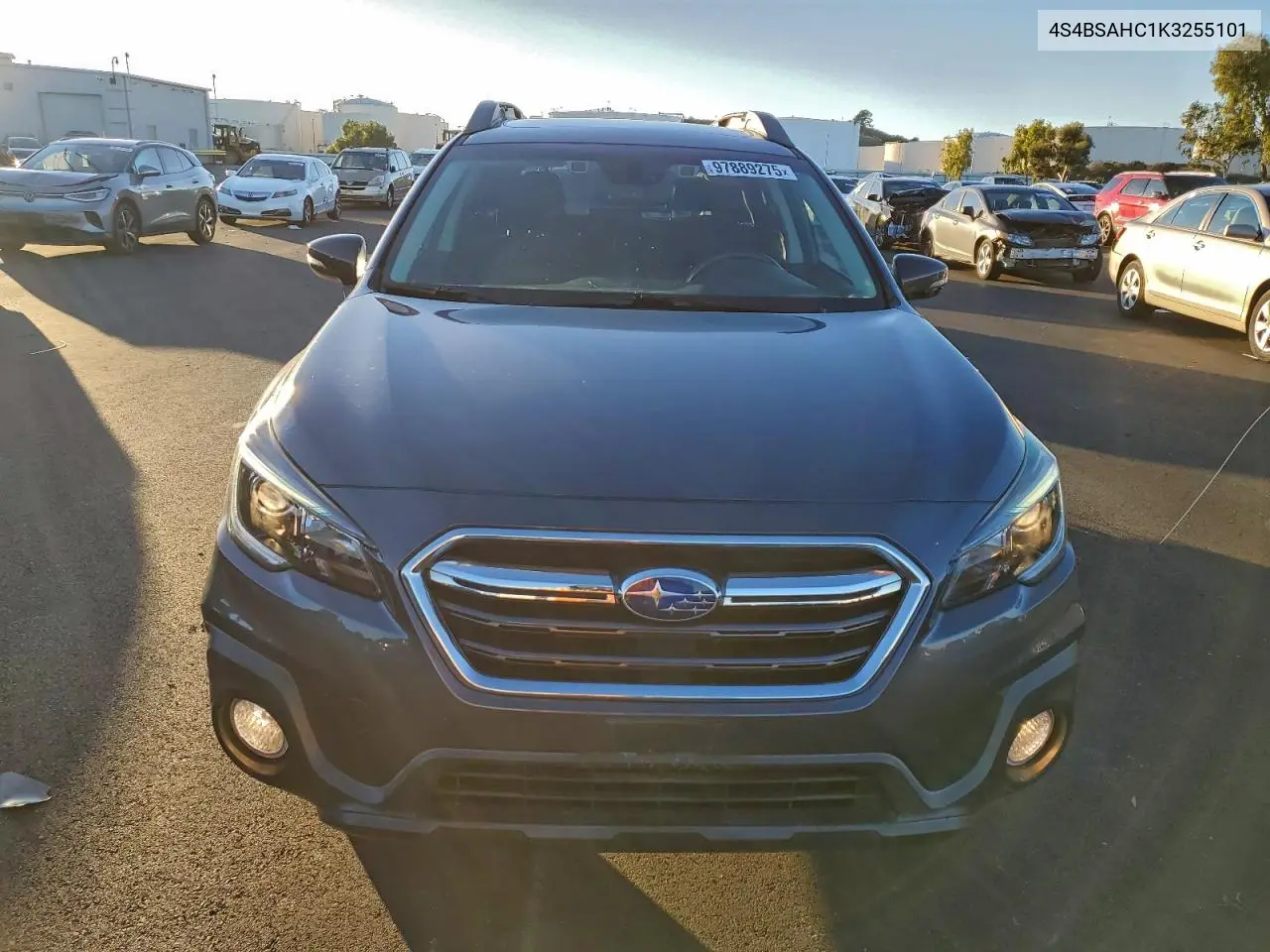 Auction sale of the 2019 Subaru Outback , vin: 4S4BSAHC1K3255101, lot number: 97889275