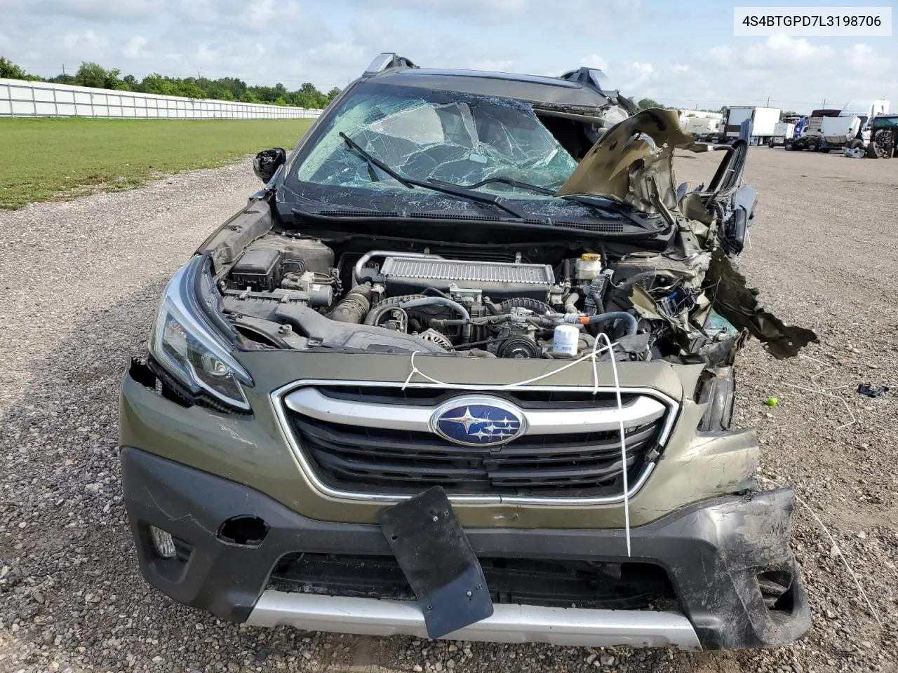 Auction sale of the 2020 Subaru Outback , vin: 4S4BTGPD7L3198706, lot number: 61458134