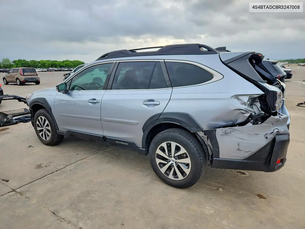 Auction sale of the 2024 Subaru Outback , vin: 4S4BTADC8R3247008, lot number: 49557356