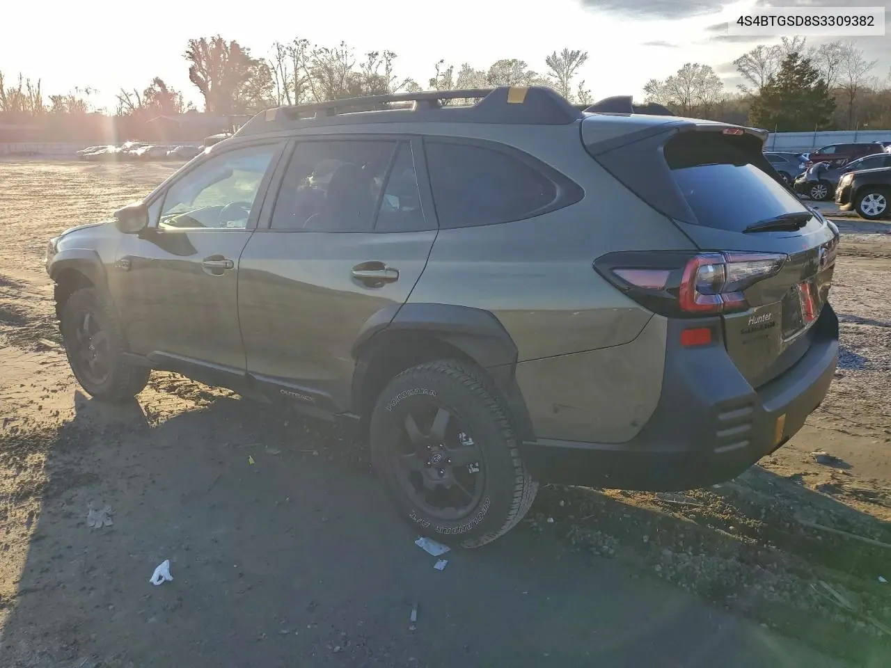 Auction sale of the 2025 Subaru Outback , vin: 4S4BTGSD8S3309382, lot number: 95175815