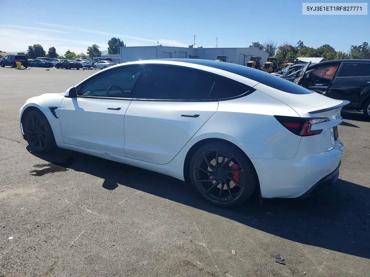 Auction sale of the 2024 Tesla Model 3 , vin: 5YJ3E1ET1RF827771, lot number: 56098966