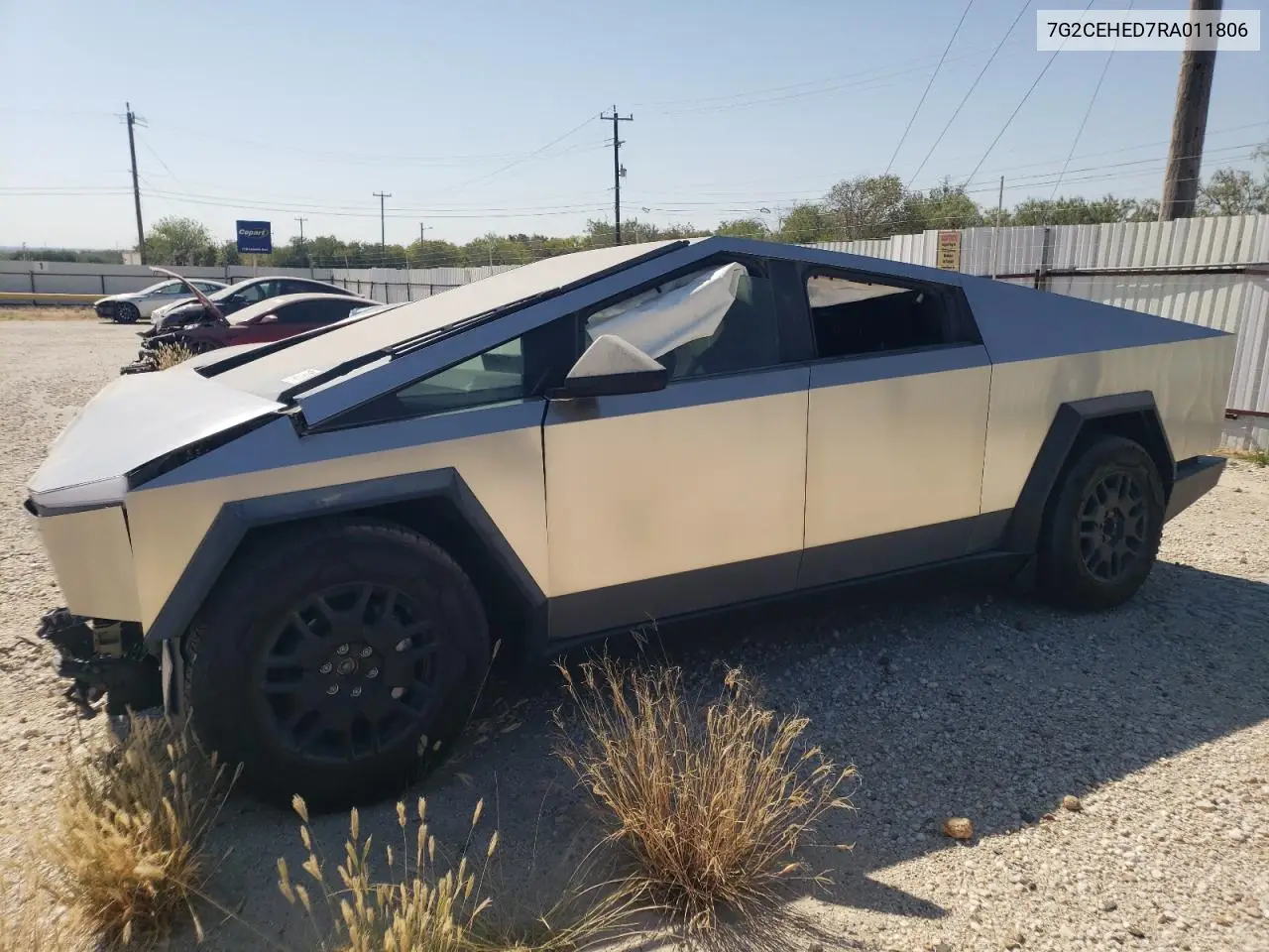 Auction sale of the 2024 Tesla Cybertruck , vin: 7G2CEHED7RA011806, lot number: 73119444