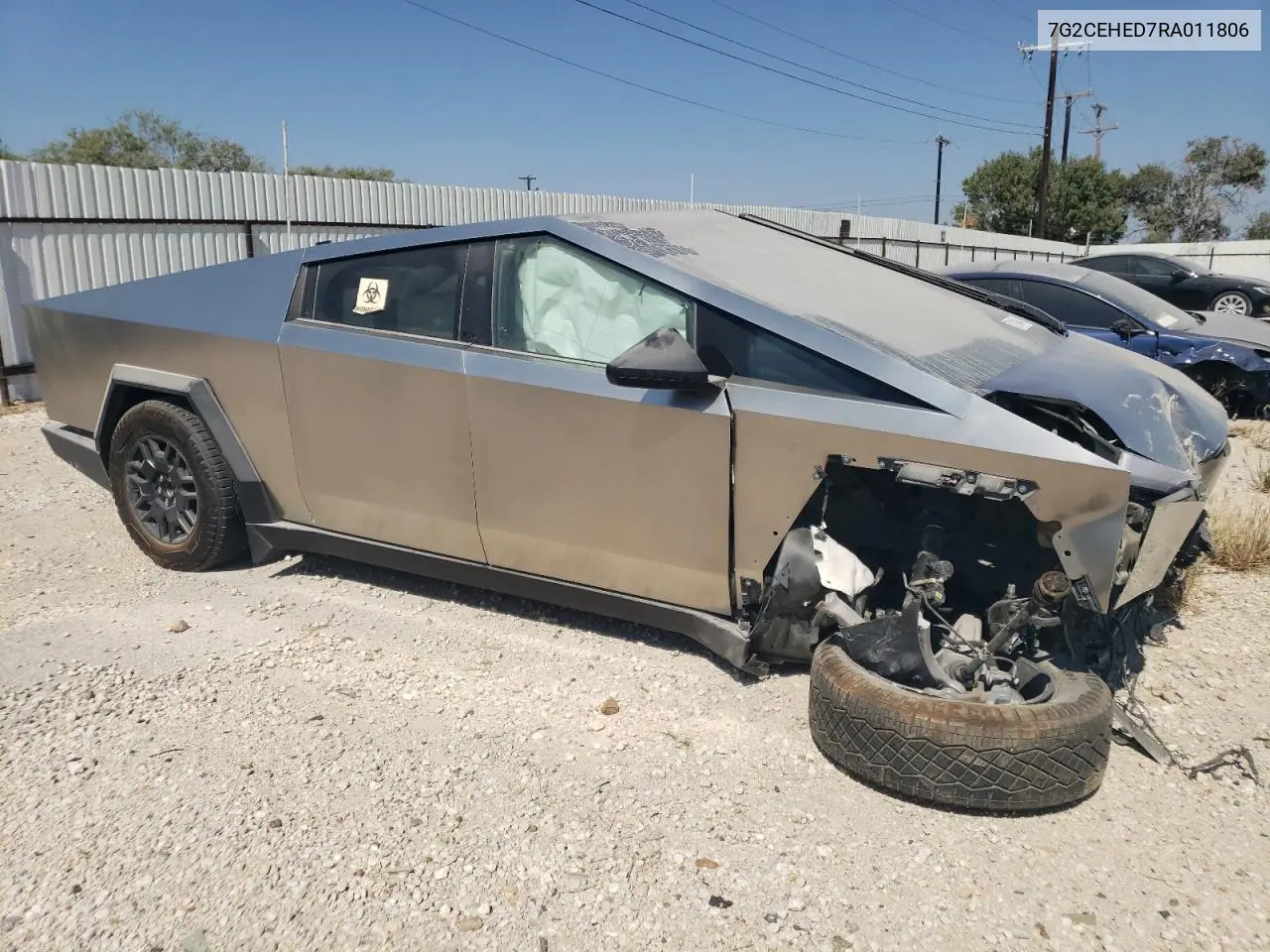 Auction sale of the 2024 Tesla Cybertruck , vin: 7G2CEHED7RA011806, lot number: 73119444