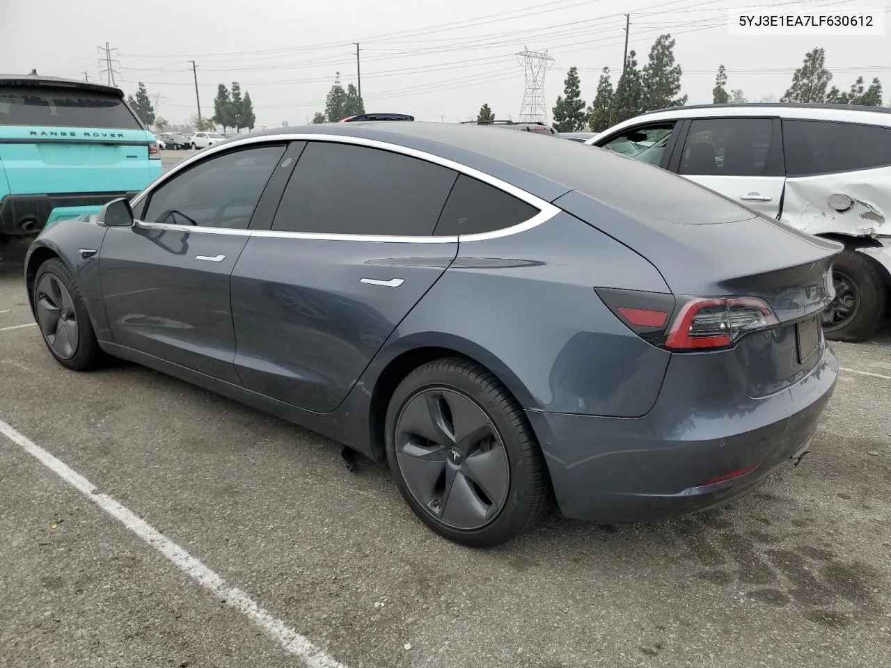 Auction sale of the 2020 Tesla Model 3 , vin: 5YJ3E1EA7LF630612, lot number: 43478755