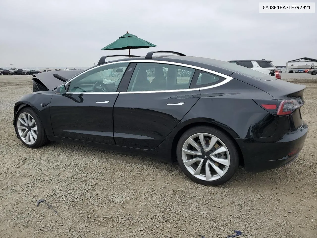 Auction sale of the 2020 Tesla Model 3 , vin: 5YJ3E1EA7LF792921, lot number: 75111674