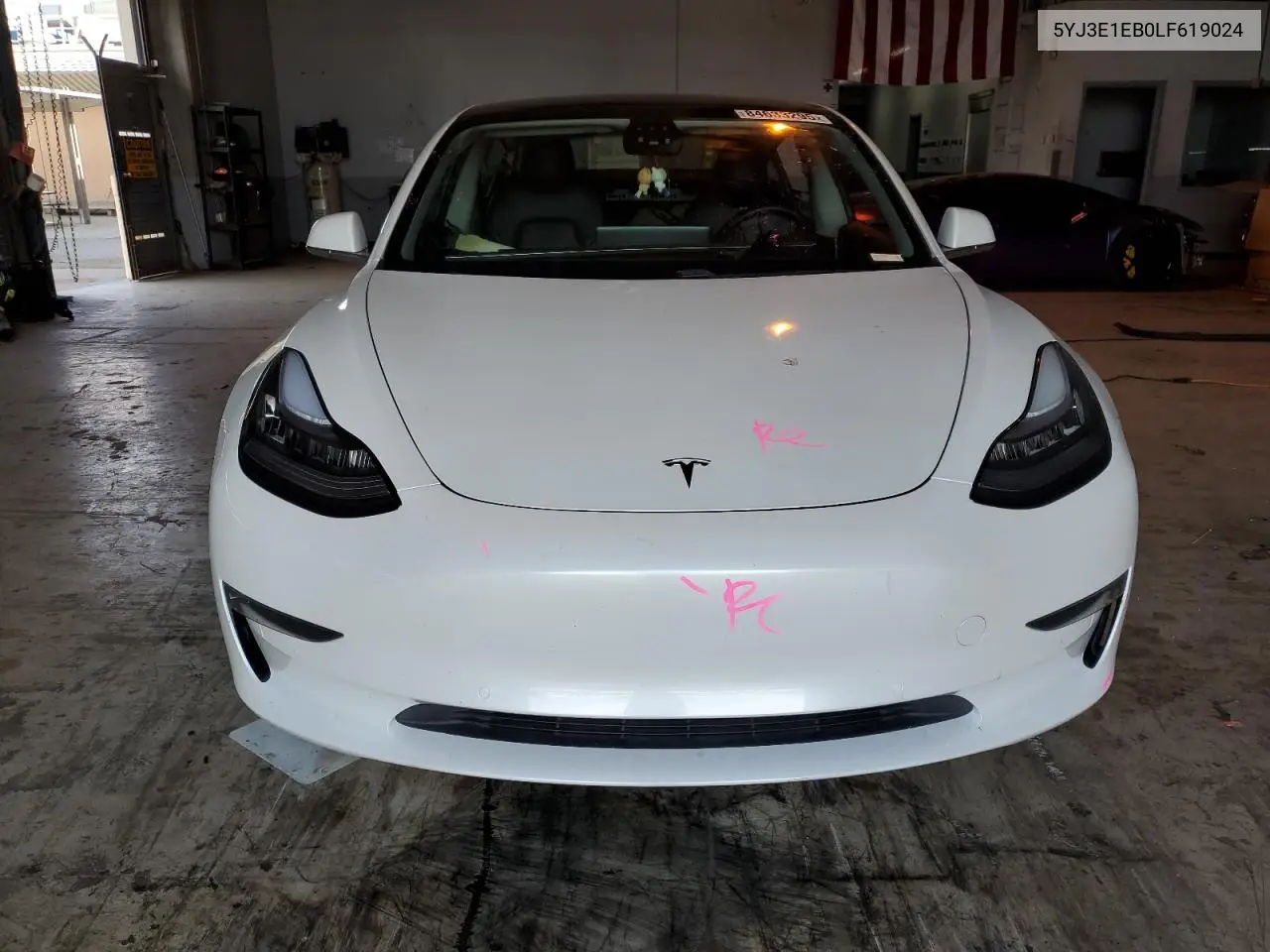 Auction sale of the 2020 Tesla Model 3 , vin: 5YJ3E1EB0LF619024, lot number: 84633295