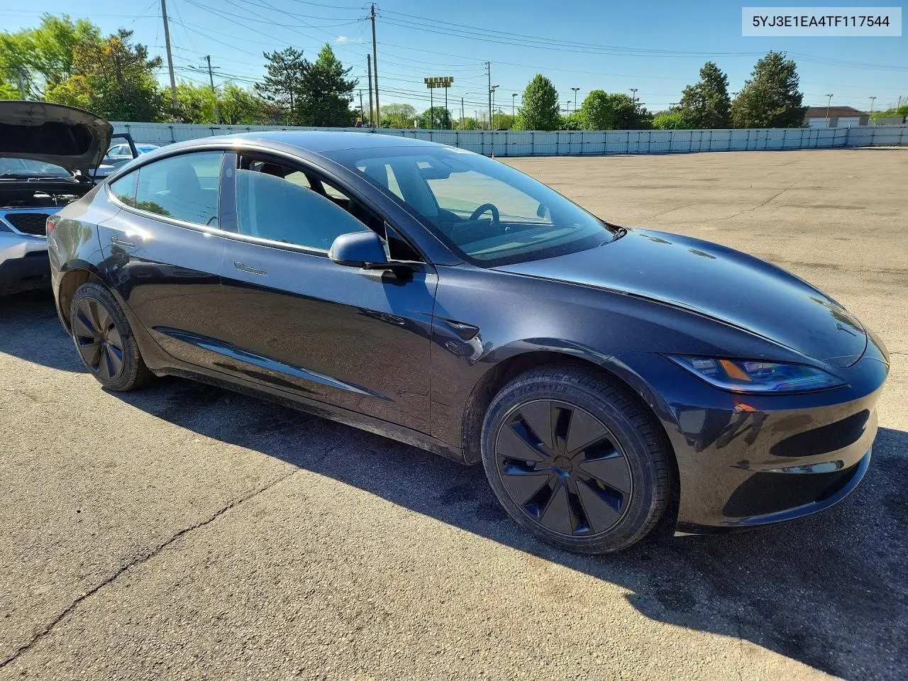 Auction sale of the 2026 Tesla Model 3 , vin: 5YJ3E1EA4TF117544, lot number: 49592656