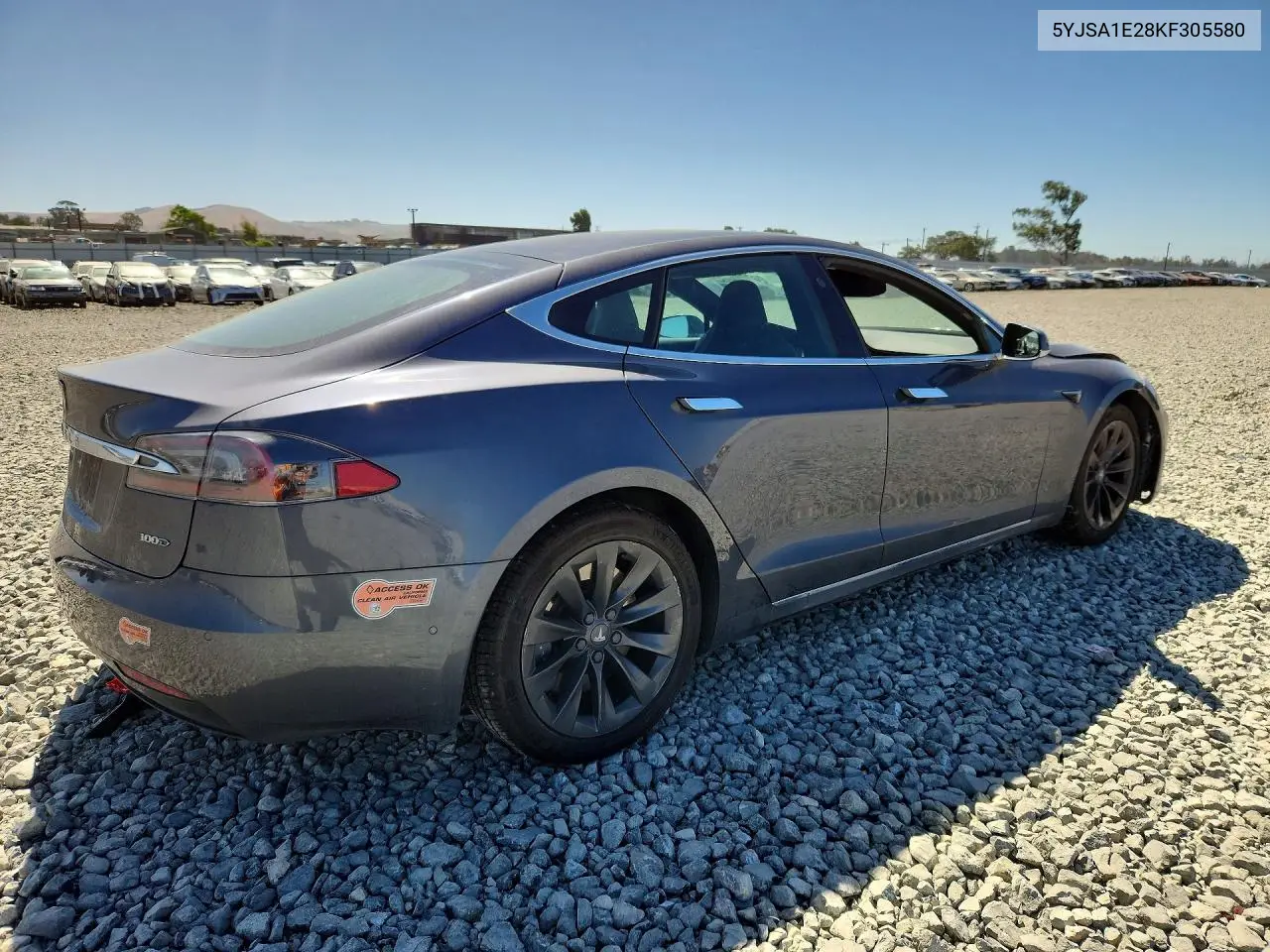 Auction sale of the 2019 Tesla Model S , vin: 5YJSA1E28KF305580, lot number: 62850916