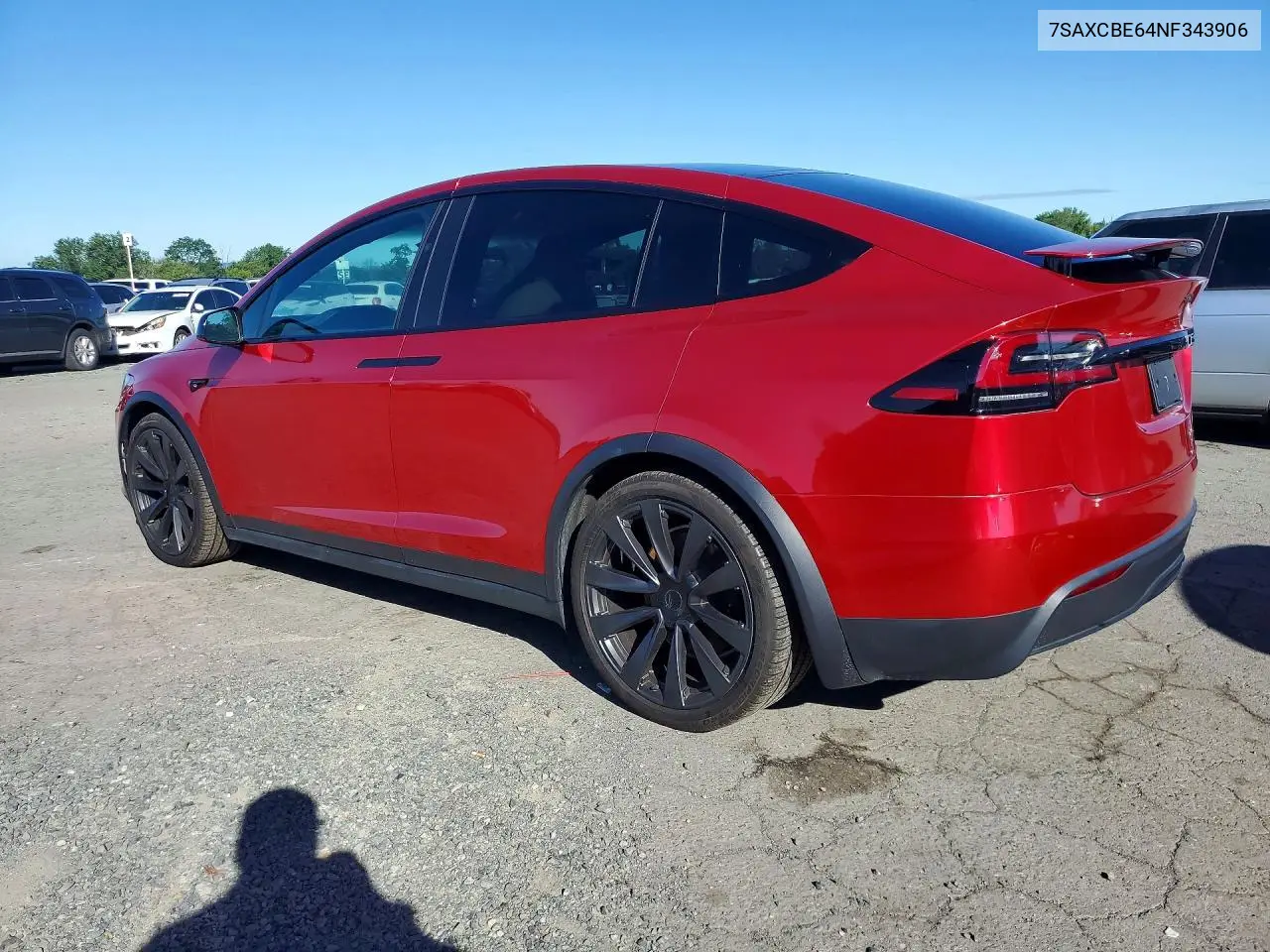 Auction sale of the 2022 Tesla Model X , vin: 7SAXCBE64NF343906, lot number: 64991166