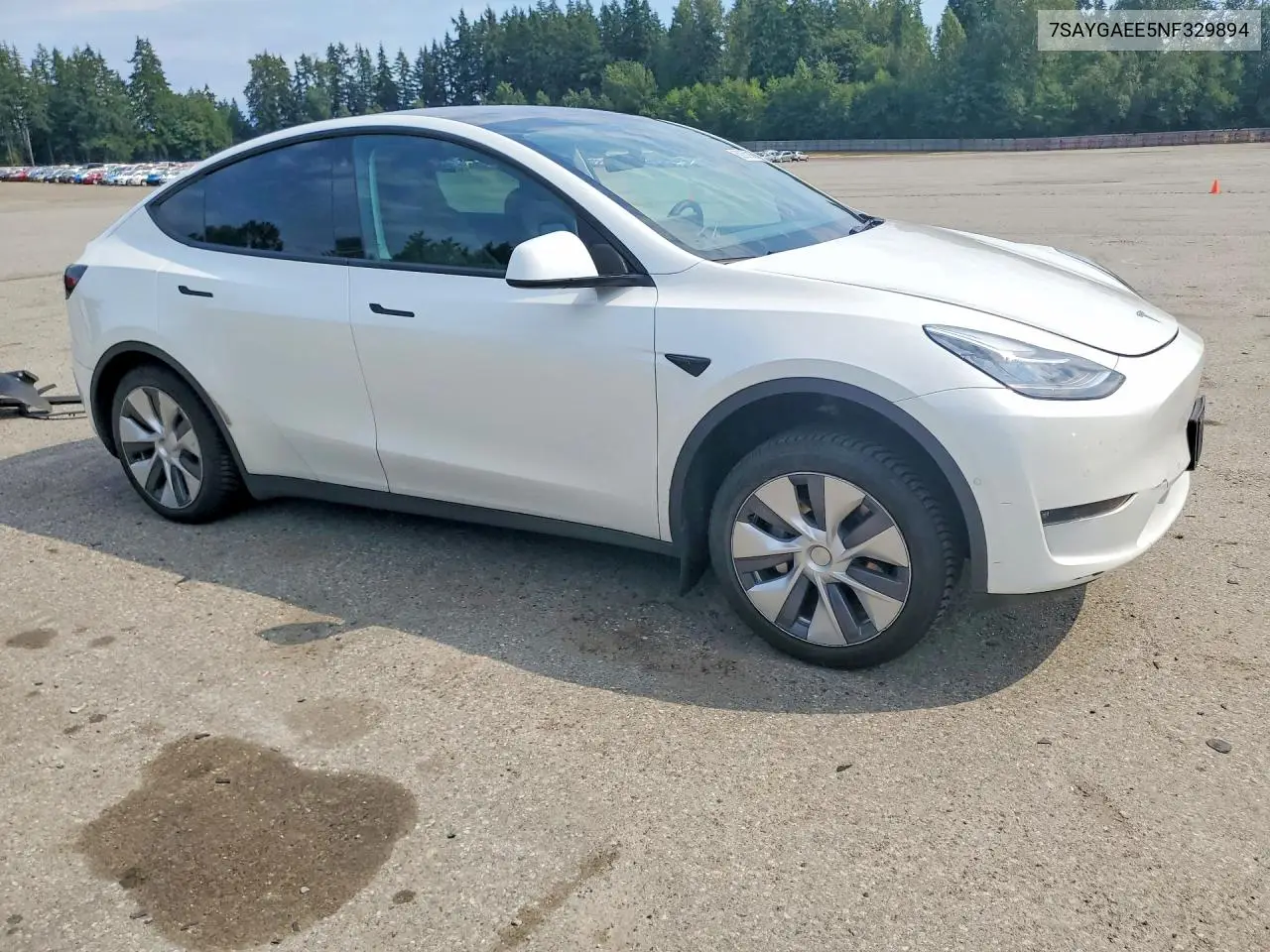 Auction sale of the 2022 Tesla Model Y , vin: 7SAYGAEE5NF329894, lot number: 62052916